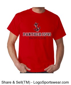 Panther Cove Yacht Club T-Shirt Design Zoom